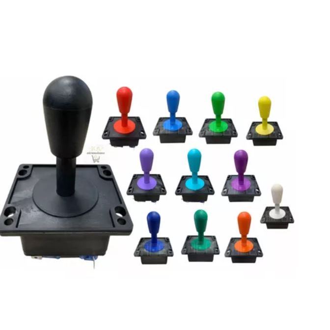 Comando Aegir C/ Microswitch P/ Fliperama Arcade Raspberry