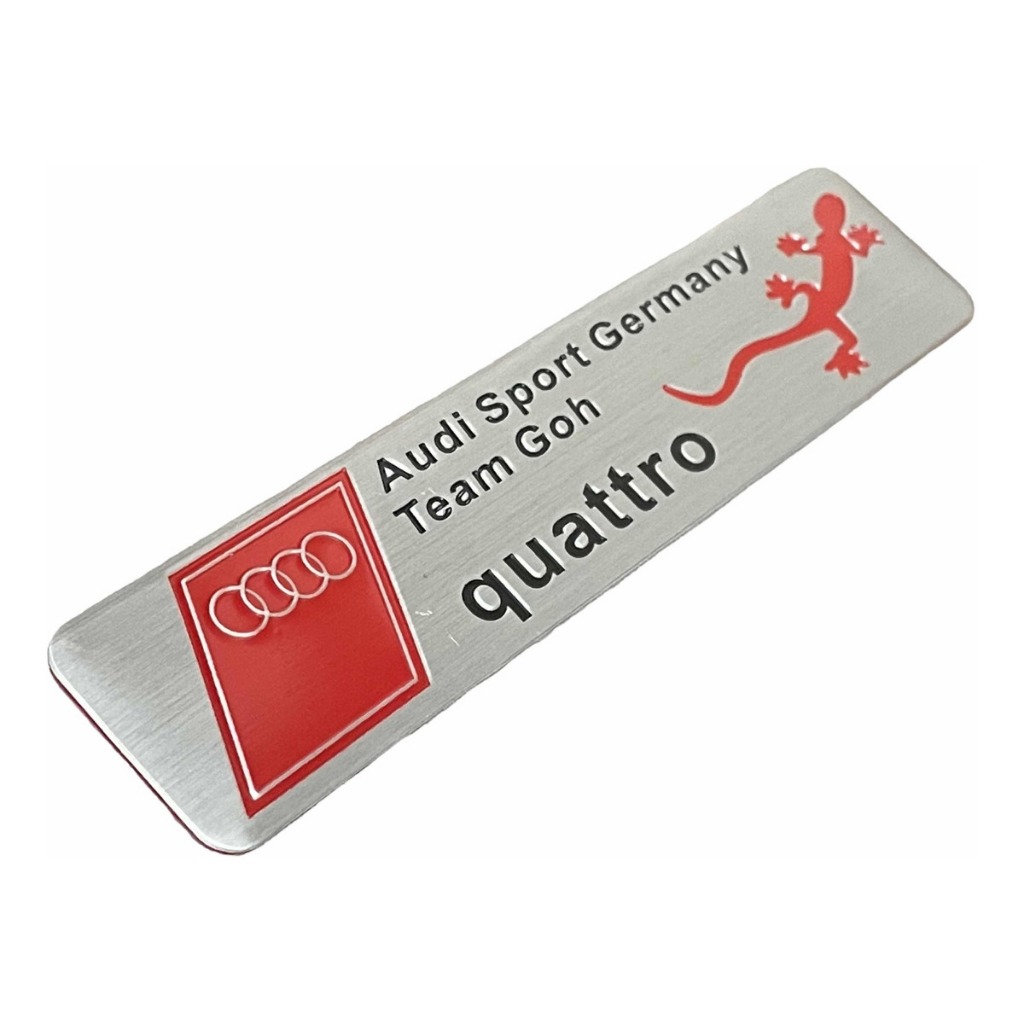 Emblema Audi Sport Team Goh Alemanha - A1 A3 A4 R8