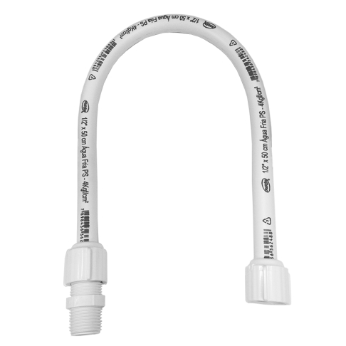 Engate Flexível 4Kgf/cm² Bitola 1/2" Tamanho 60cm Durín