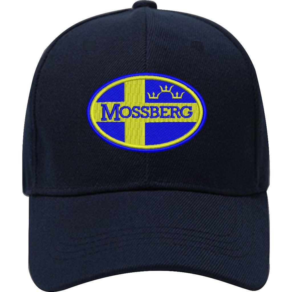 BONÉ BORDADO MOSSBERG - AZUL MARINHO