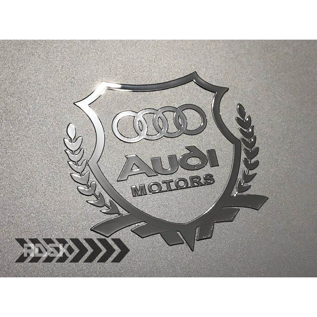 Emblema Audi Brasão S3 Rs3 S4 Rs4 S5 Rs5 Rs6 Rs7 Ttrs R8