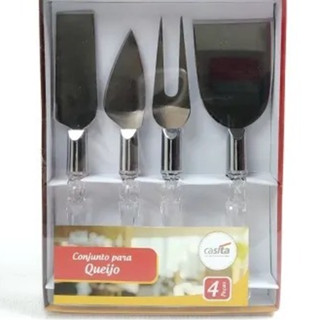 Kit de Talheres Para Queijo Inox