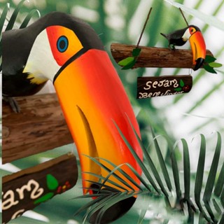 Enfeite Tucano Sejam Bem Vindos Decorações em Oferta na Shopee