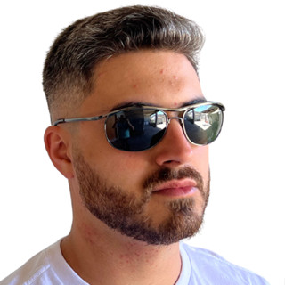 Oculos De Sol 8012 Masculino Demolidor Matrix Preto Finoti Preto