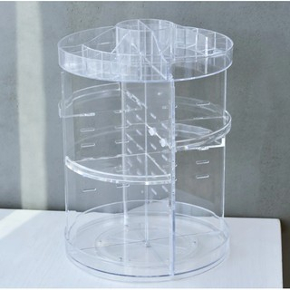 Organizador De Maquiagem Giratório 360 Torre Acrílico Makeup em Oferta na Shopee