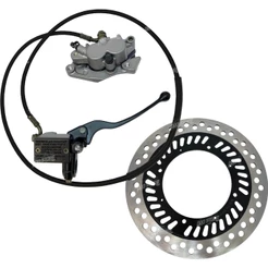 Sistema de Freio Dianteiro XR 200 94/02 - XR 250 Tornado 01/08 completo com disco,flexivel,pinça e cilindro de freio
