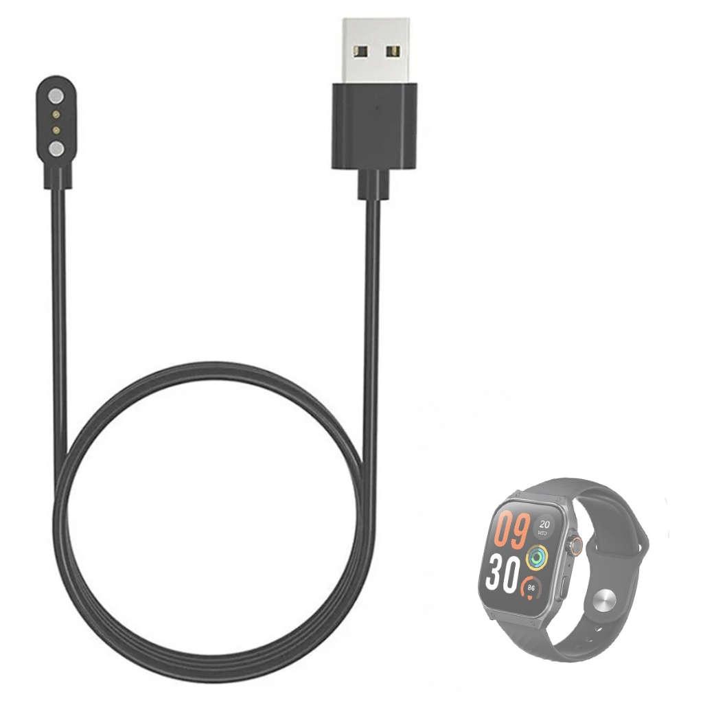 Cabo Carregador Usb Compatível Com Smartwatch Haylou Watch S8