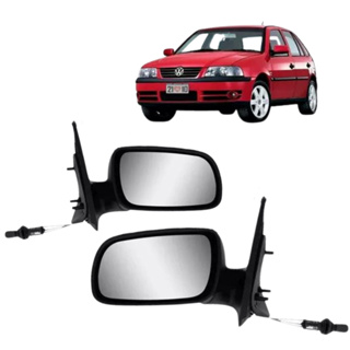 Par Retrovisor Gol Parati Saveiro G3 G4 4 Portas 1999 2000 2001 2002 2003 2004 2005 2006 2007 2008 com Controle em Oferta na Shopee