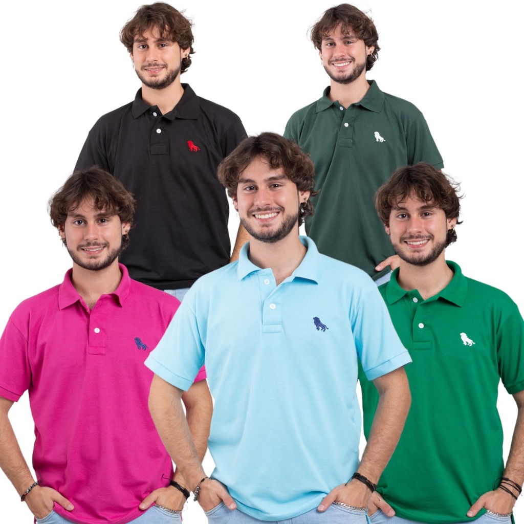Kit 5 Camisas Melhor Marca De Polo Custo Beneficio Do Brasil . br