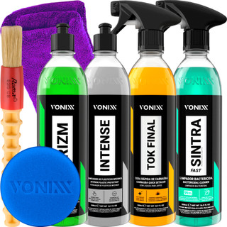 Kit Restaurador de Vidro Prizm Cera Tok Final Revitalizador Intense Sintra Fast Vonixx em Oferta na Shopee