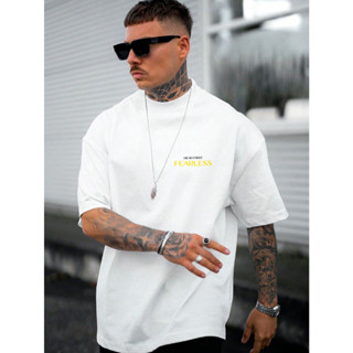 Camiseta Oversized Masculina StreetWear Academia Be Stronger Maromba 100% Algodão
