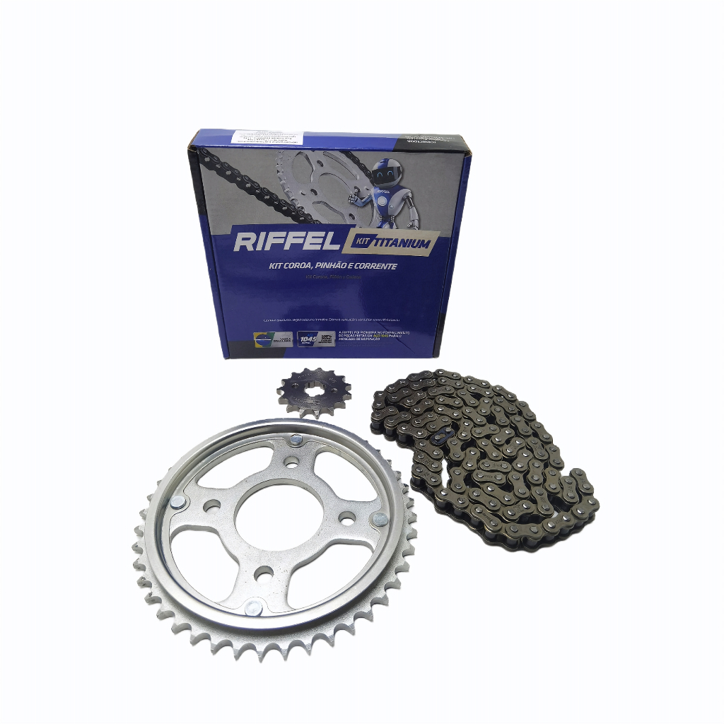 Kit Relação Transmissão Titan Fan Start 160 2016 A 2024