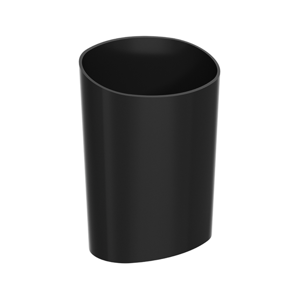 Escorredor De Talheres Coza Glass 11,7 x 8,1 x 16,2 cm Preto em Oferta na Shopee