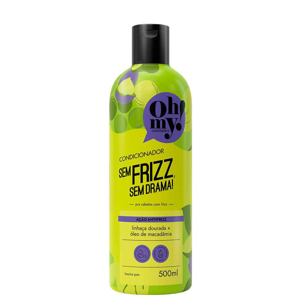 Condicionador Sem frizz, sem drama! 500ml Oh My!
