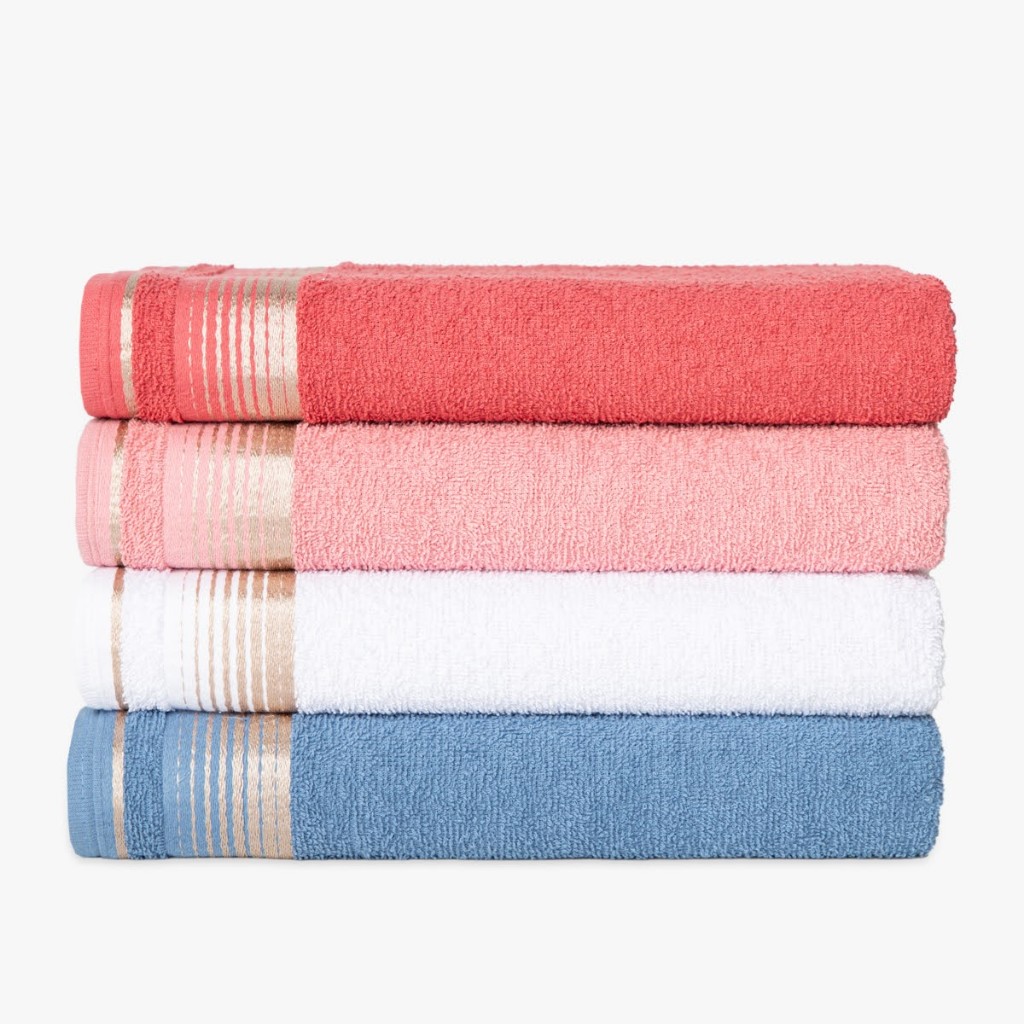 Kit C/4 Toalhas Banhão Gigante Luxo Quasar 75cm x 150cm em Oferta na Shopee