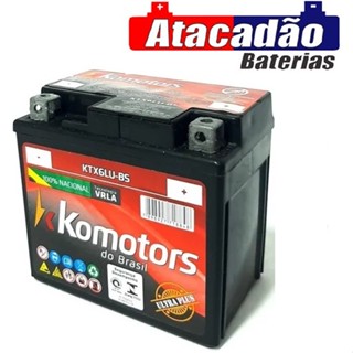 Bateria para moto Honda Biz 125 Es Biz 125+ Cg Titan 150 6 Amperes 12V selada | a melhor