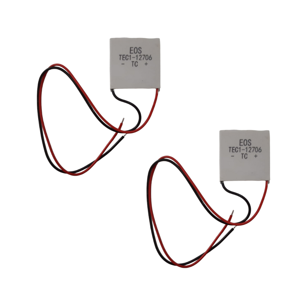 Kit 2un Placa Peltier Termoelétrica Para Bebedouro Eletrônico 60w