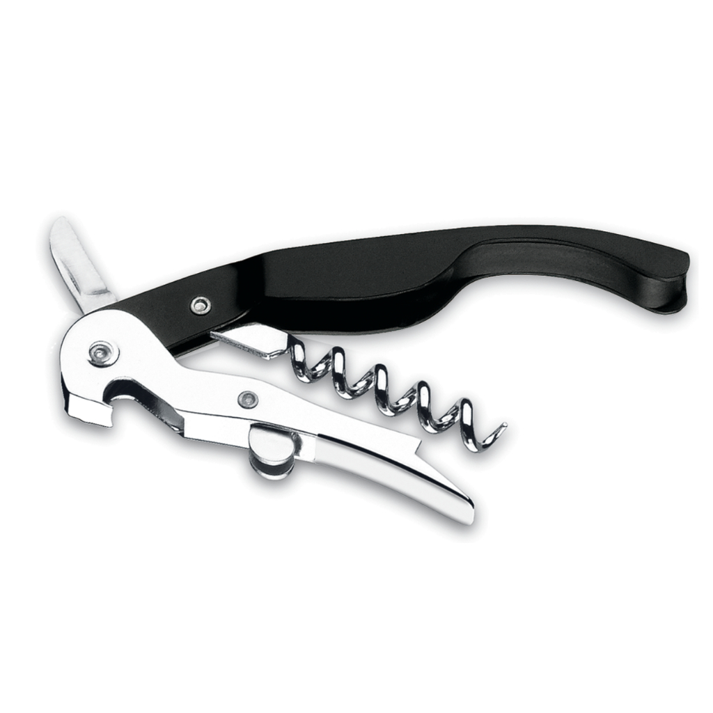 Saca Rolhas Brinox Com 2° Estágio Preto em Oferta na Shopee