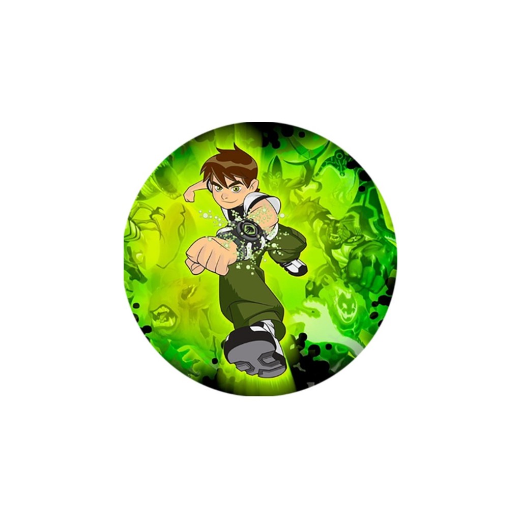 Capa painel de festa redondo 1,5 com impressão sublimada Helanca Ben 10/mundo bita/cinderela/patinho colorido