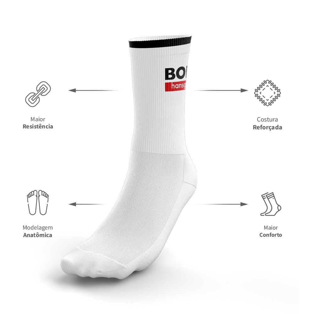 Meia de Ciclismo Compressão Bora Speed Mtb Academia 38 - 44 em Oferta na Shopee