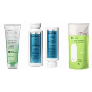 SHAMPOO LUMINA match ANTIOLIOSIDADE a seco oleosos LISOS natura / o boticario em Oferta na Shopee