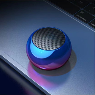 Mini Caixinha De Som De Metal Bluetooth Amplificada de 3W Potente TWS
