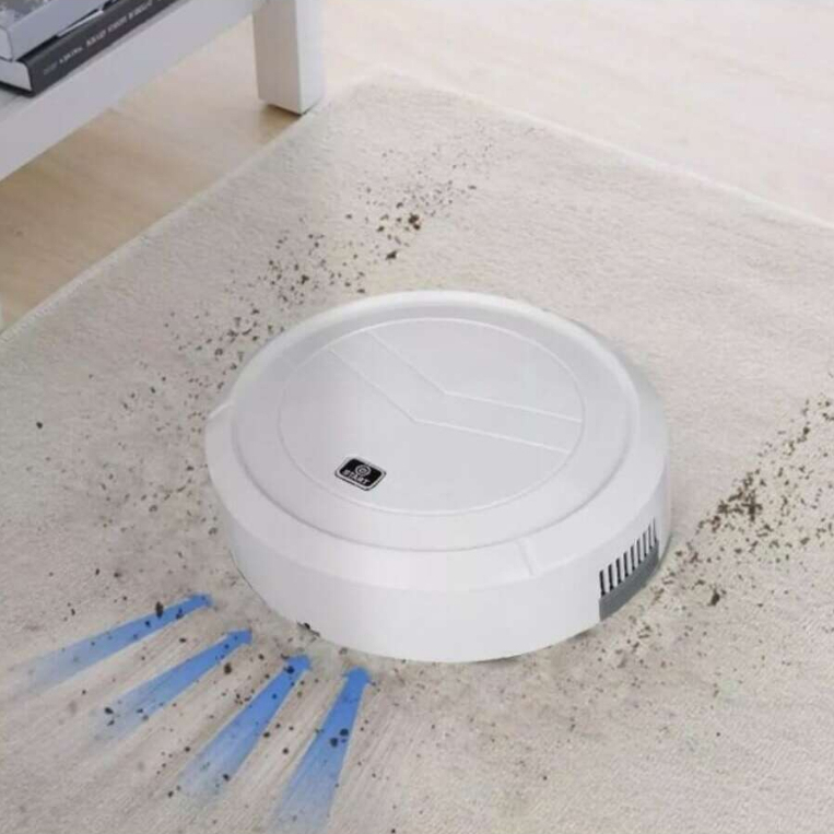 Imagem Robô Aspirador De Pó Automático Inteligente Recarregável Limpeza automático para 1600Pa