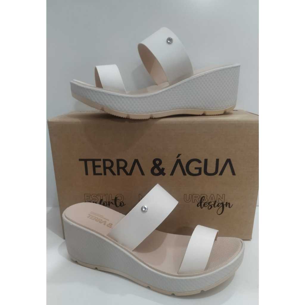Tamanco Ana Bela Creme 593001- Terra Agua