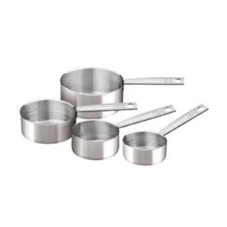 Conjunto de Medidores Brinox Top Pratic 4 peças Aço Inox