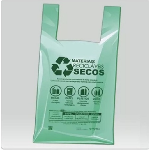 Sacola Plástica De Mercado Biodegradável 48x55 C/500 uni "aproximadamente" em Oferta na Shopee