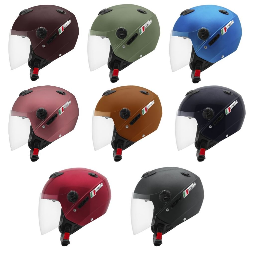 Capacete Moto Aberto Pro Tork New Atomic Elite Viseira Cristal e Sub-Viseira Fum