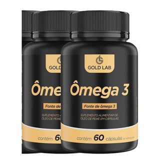 KIT 2x Ômega 3 - 120 Cápsulas - Gold Lab
