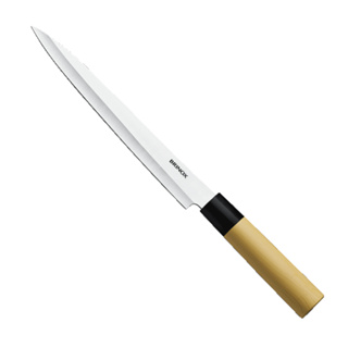 Faca Para Sushi E Sashimi  - Brinox Samurai 8 1/2'' 34 cm - Aço Inox em Oferta na Shopee