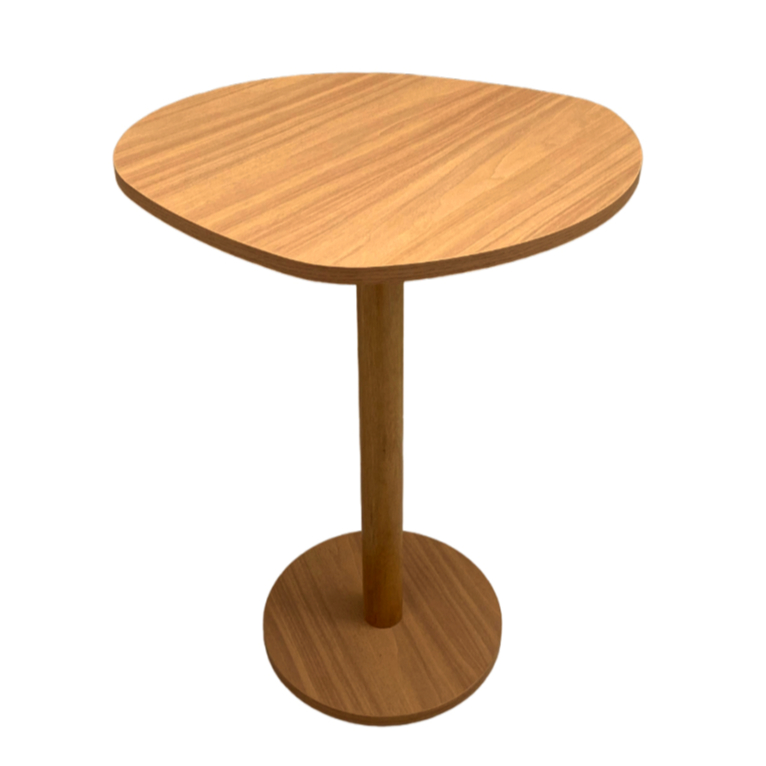 Mesa Monopé Orgânica De Madeira Canto Cama Alt. 65cm - Mel em Oferta na Shopee