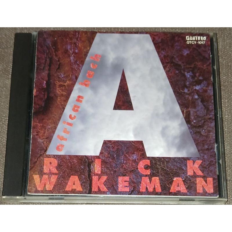 CD Rick Wakeman african bach importado original 9211