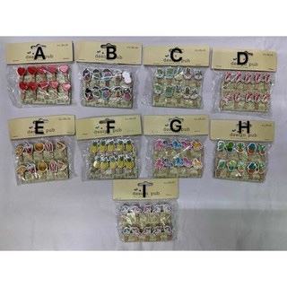 10 Mini Pregador Madeira Decorado 3,5cm Lembrancinha