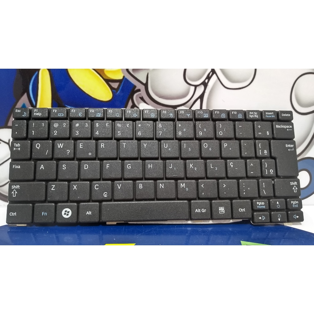defeito sucata teclas a vulsas teclado samsung netbook