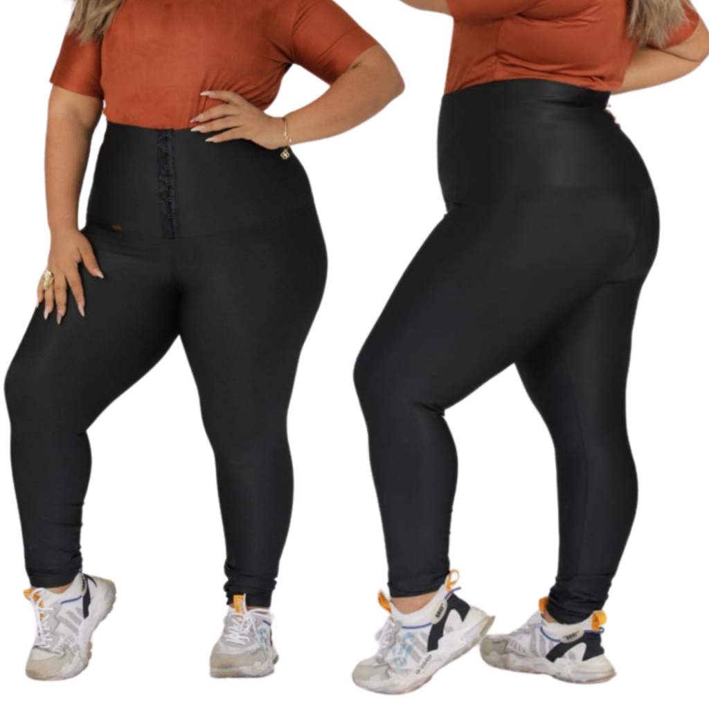 Calça Plus Size Feminina G1 ao G3 - Modeladora Lipo Power para Todas as Ocasiões