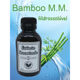 HS Essência Concentrada Bamboo MM 100ml Hidrossolúvel Umidificadores Difusores Elétricos Água de Lençol Água Perfumada