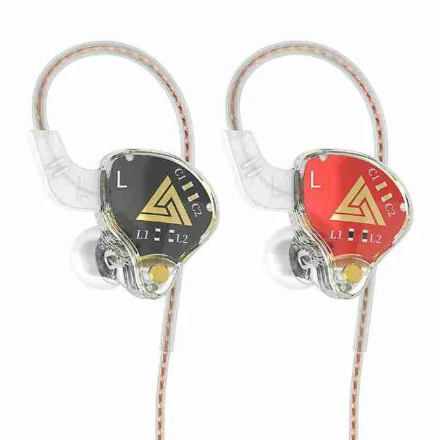 Fone de Ouvido In-Ear QKZ AKX Com Microfone Jogos Fones Com Case