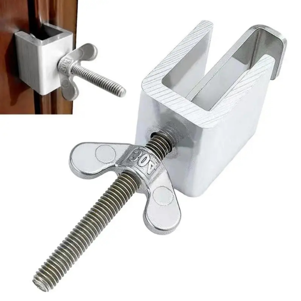 Trava De Porta Portátil P/ Hotel Fechadura Universal Interna