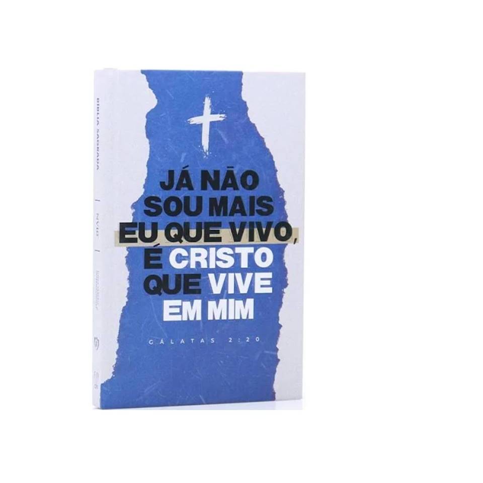 Bíblia Sagrada NVI Letra Normal Capa Dura Slim Já Não Sou Mais Eu