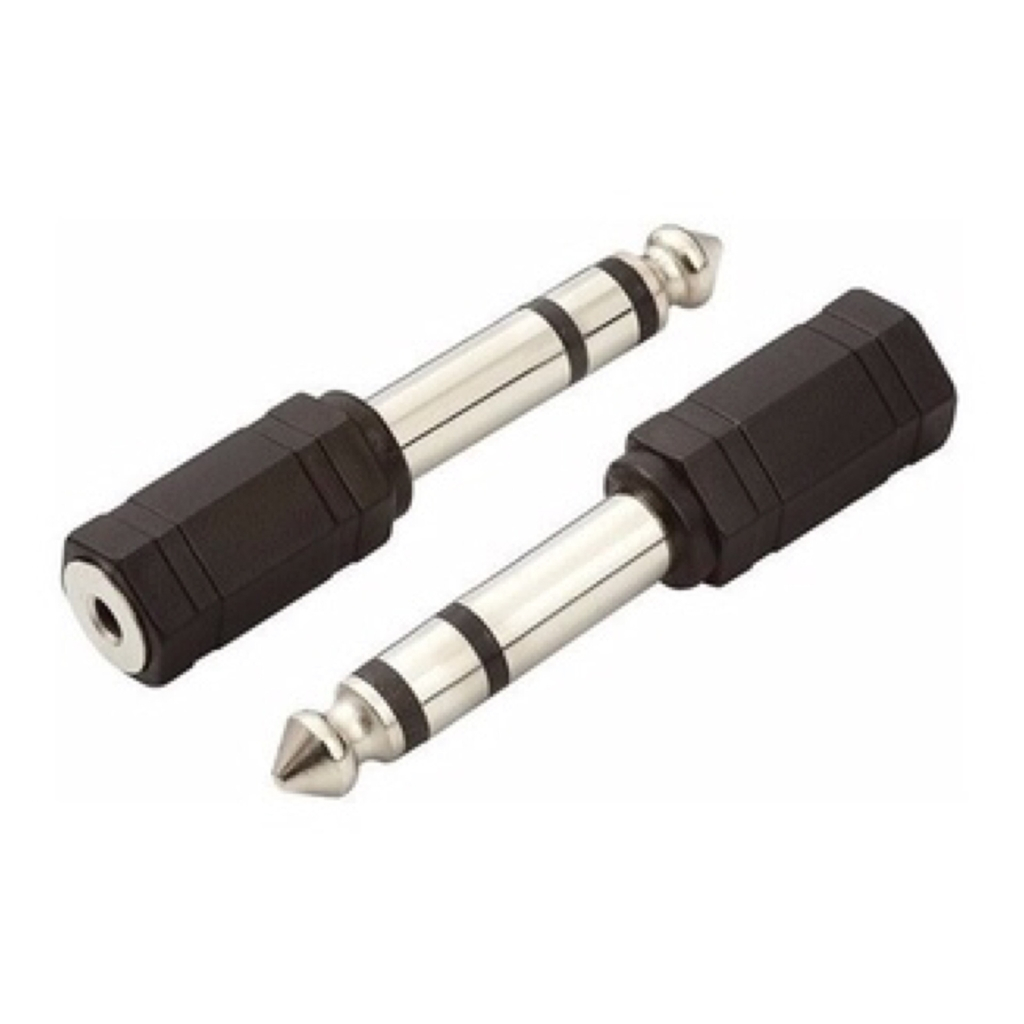 ADAPTADOR P10 STEREO PARA JACK P2 PARA FONE DE OUVIDO CAIXA SOM