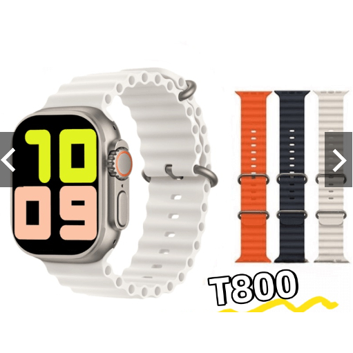 T800 Relógio Original Ultra-Smart Watch Série 8 Temperatura Corporal Bluetooth Chamadas