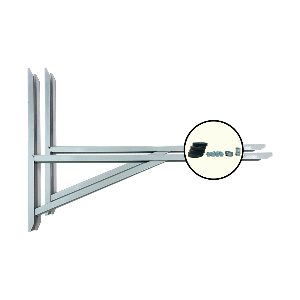 Suporte Para Condensadora Ar Condicionado Split 900mm [até 80.000 Btus] - Mão Francesa (Par)