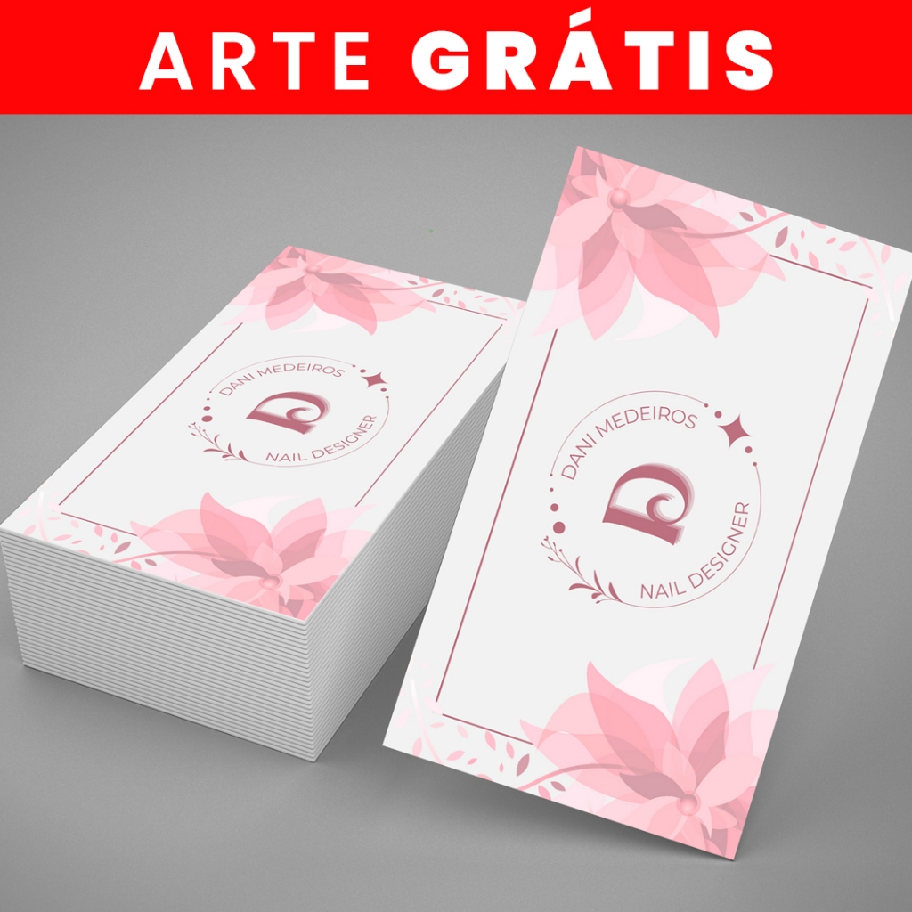 Cartão de visita impressos 1.000 unidades personalizados - LEIA O ANUNCIO! em Oferta na Shopee