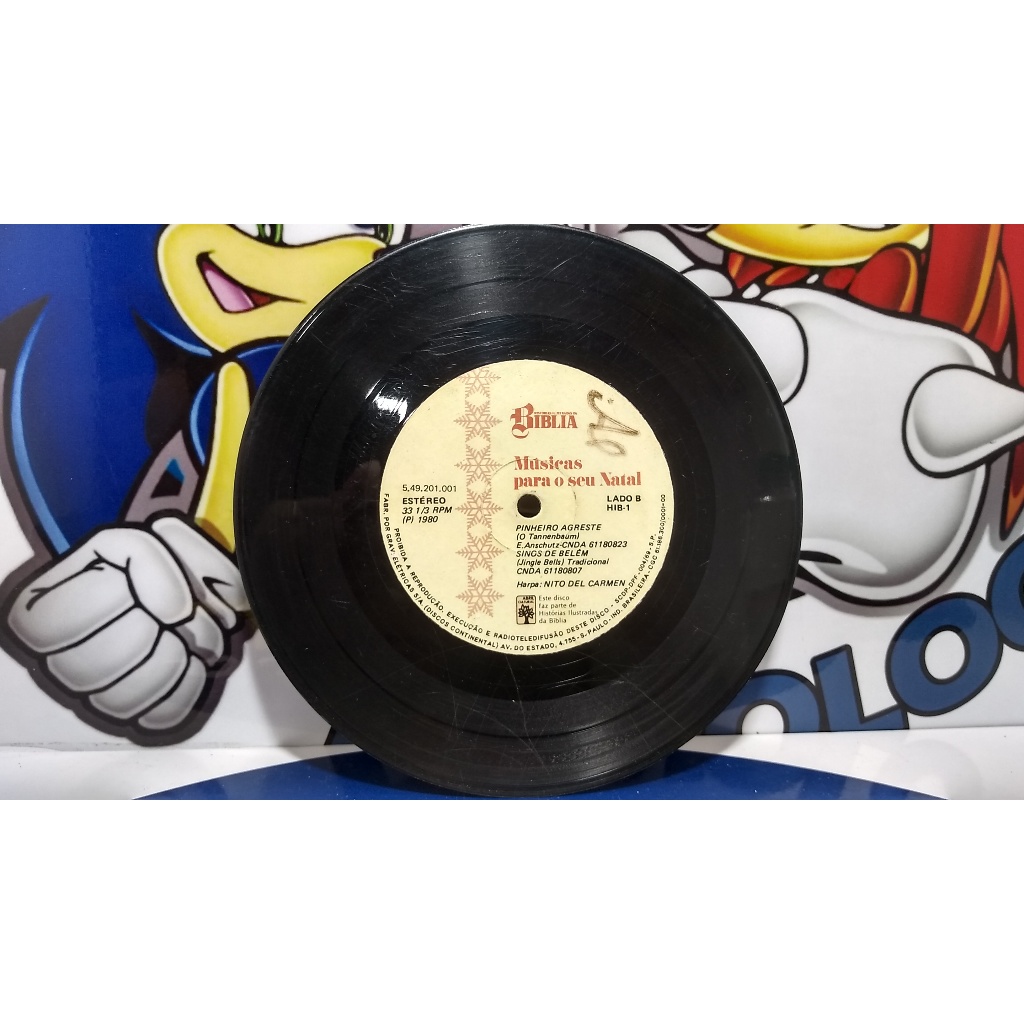 Vinil Compacto Ep - Músicas Para O Seu Natal