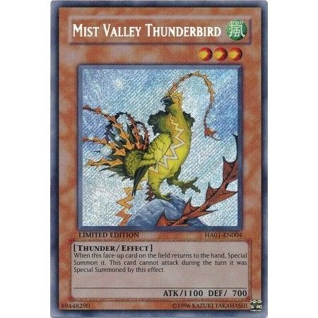 Mist Valley Thunderbird HA01-EN004 Secret Rare Limited