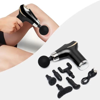 Massageador electrico Mini Pistola de massagem portátil de tecido profundo