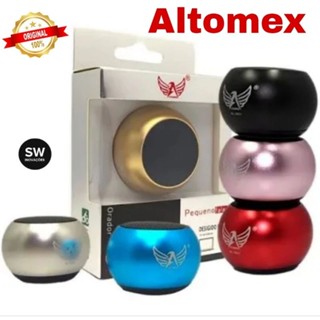 Mini Caixa de Som Bluetooth tws Metal mini speaker 3W Amplificada